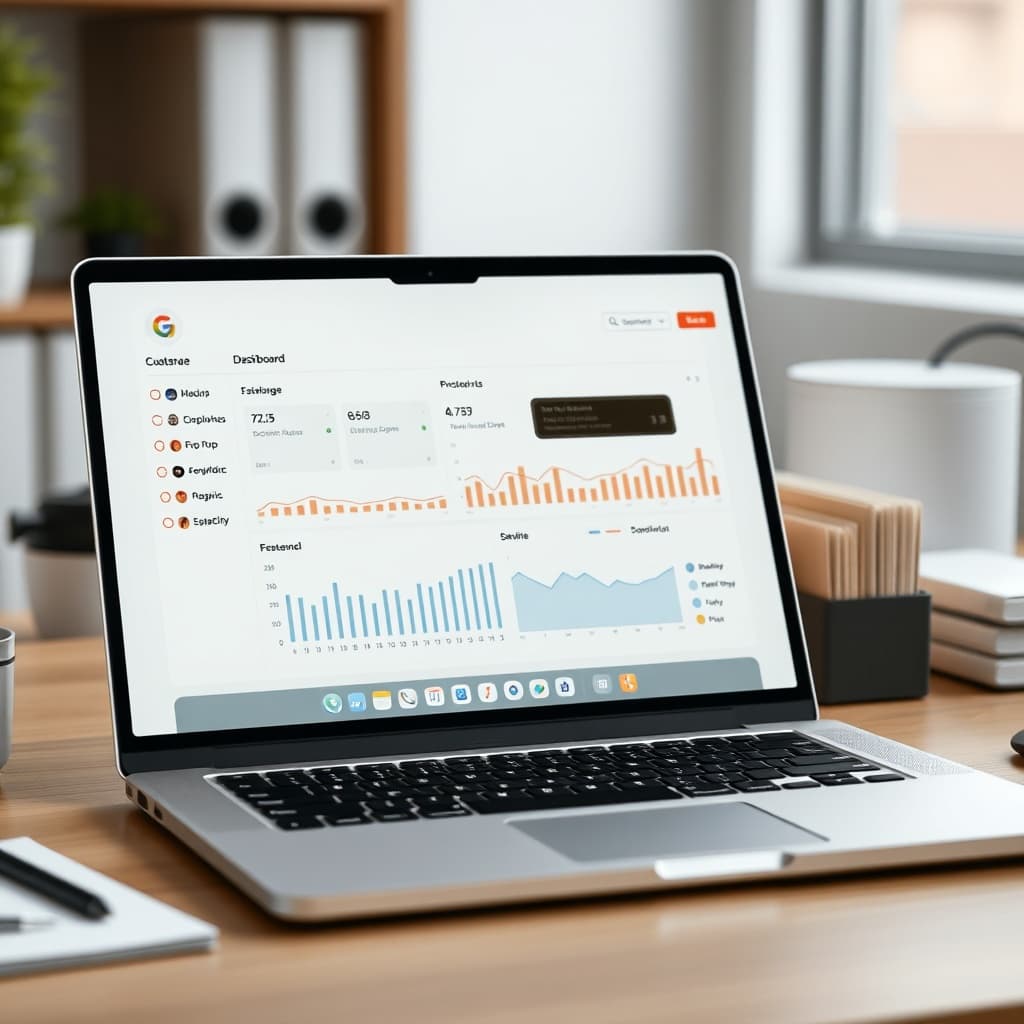 Dashboard digital KlienHub yang rapi dan terpusat